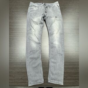 Jack & Jones Gray Denim Pants